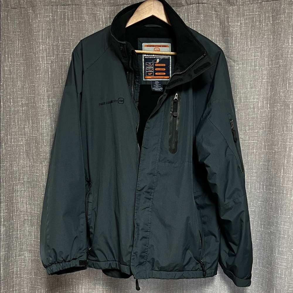 Free Country Men's Deep Green Performance Jacket